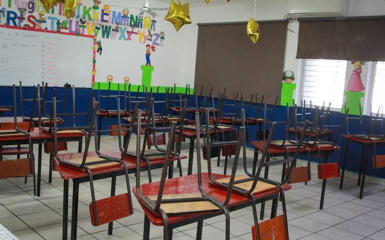 Aulas vacías en Culiacán