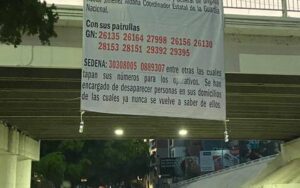 Narcomanta en Culiacan