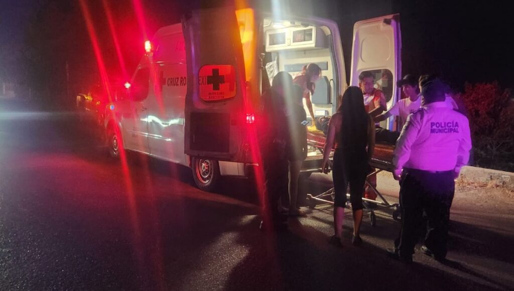 Accidente de moto en Guasave