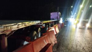 Choque de tráiler en Guasave